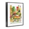 Stupell Industries Italian Kitchen and Food Framed Giclee, design by Nancy Overton